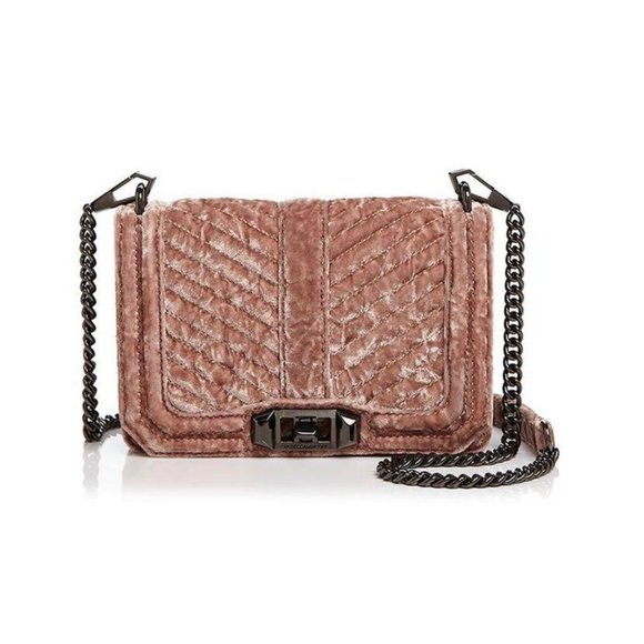 Rebecca Minkoff Handbags - Rebecca Minkoff Berry Smoothie Velvet Love xbody